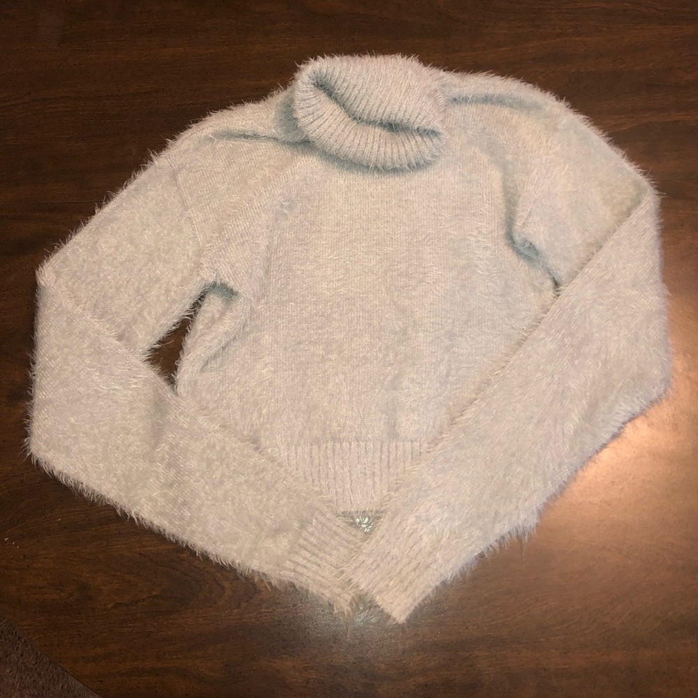 Fuzzy blouse